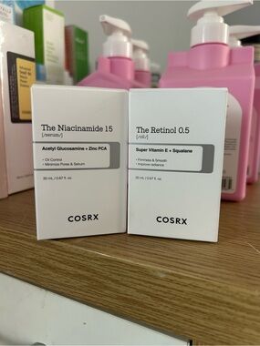 COSRX The Niacinamide 15 & The Retinol 0.5